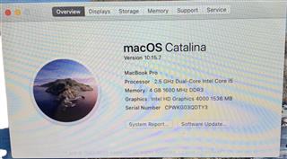 APPLE MACBOOK PRO A1278